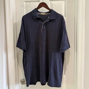 Burberry Navy Blue Polo Shirt - 2XL